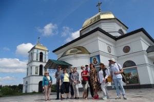 Триполье и затопленная церковь под Ржищевом